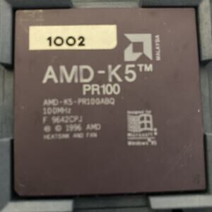 Socket 7 CPU - AMD K5 PR100 - AMD-K5-PR100ABQ - 100MHz (1002)